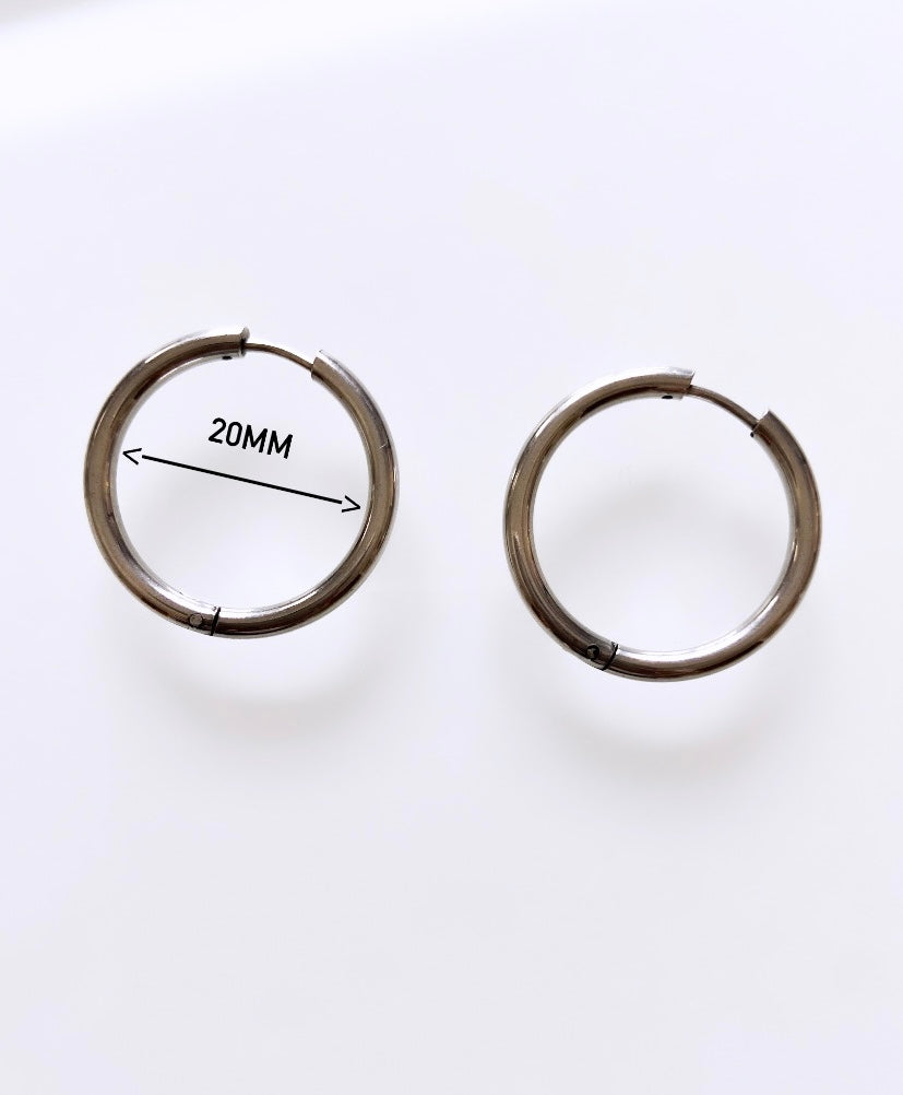 Arito acero inoxidable plateado