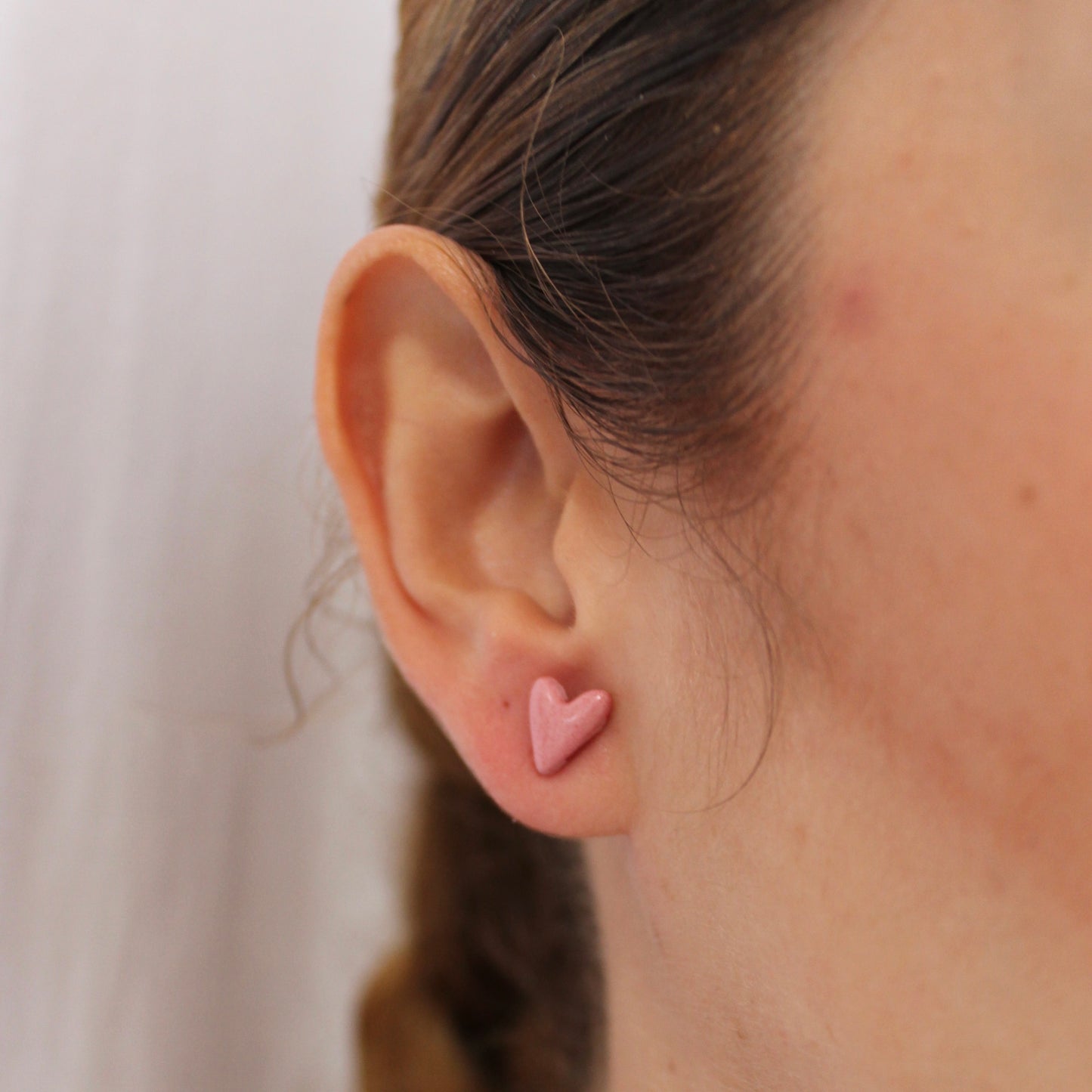 Mini corazón burdeos