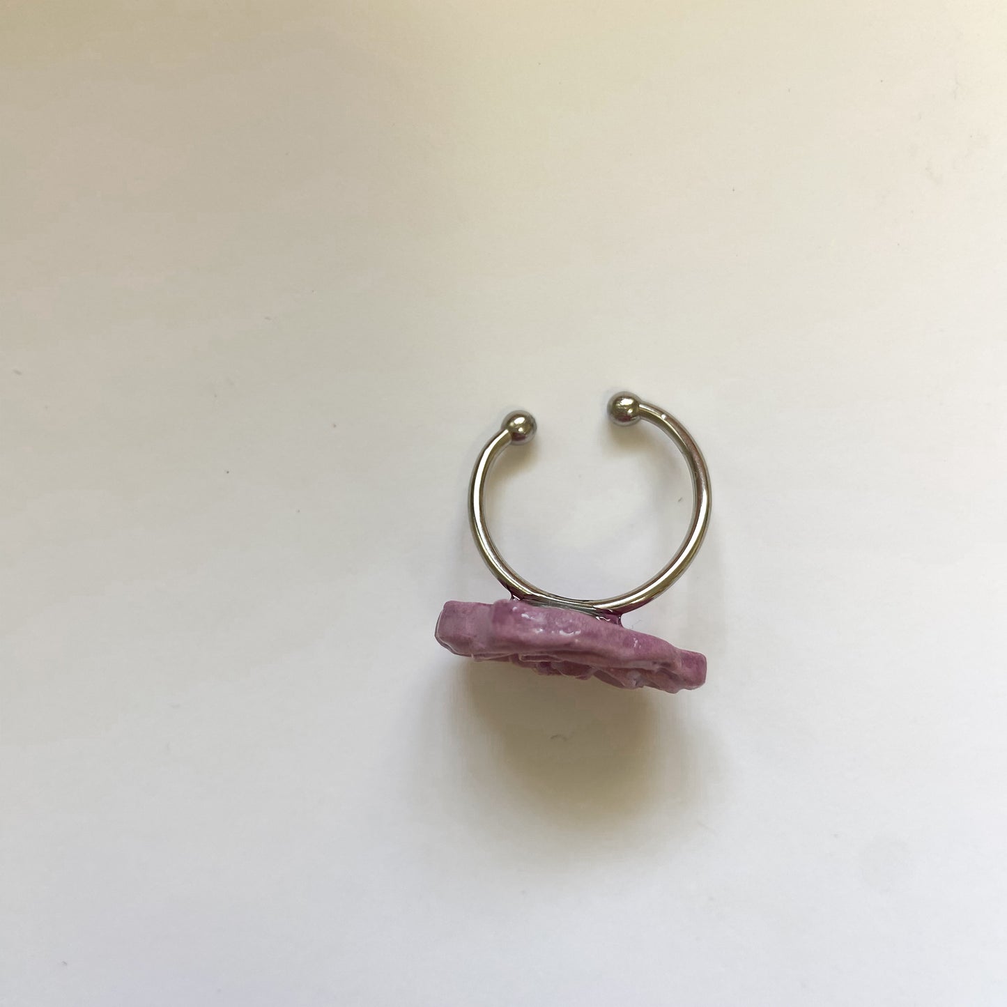 Mini rosa cerámica Lila