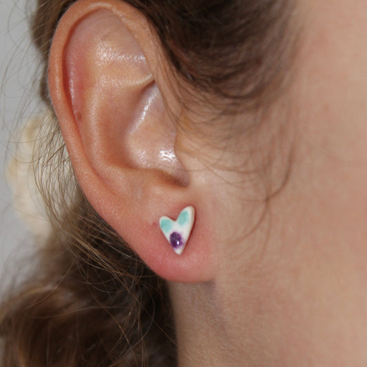 Corazón mini multicolor