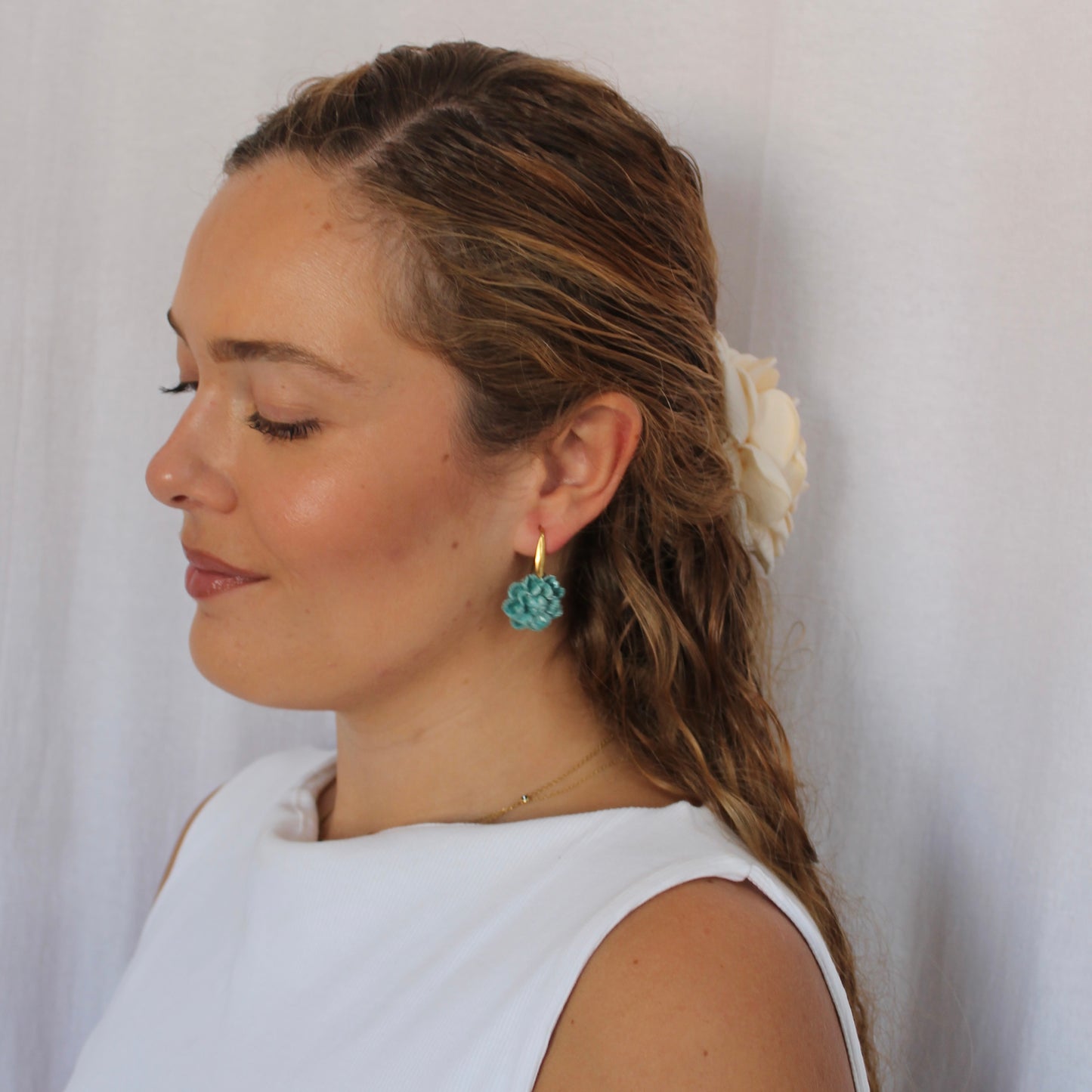 Jimena mini turquesa