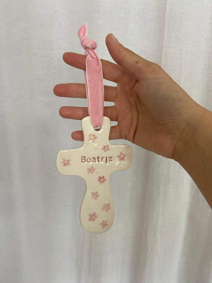 Cruz personalizada pequeña 13cm