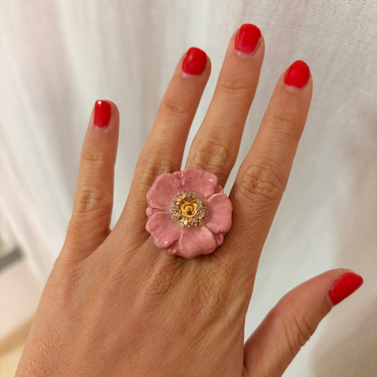 Amapola burdeos gold