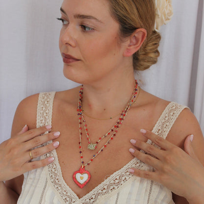 Collar corazón