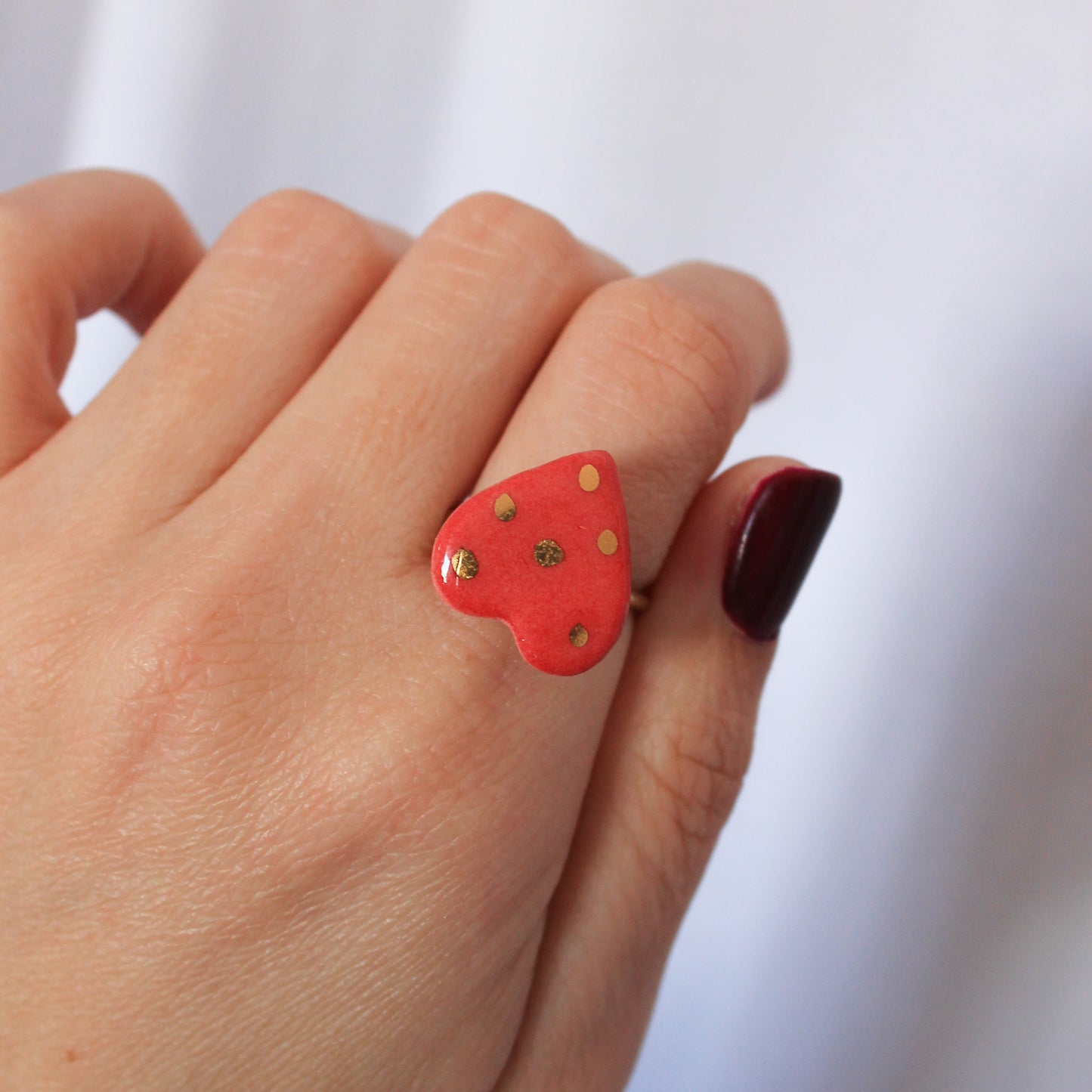 Anillo love rojo