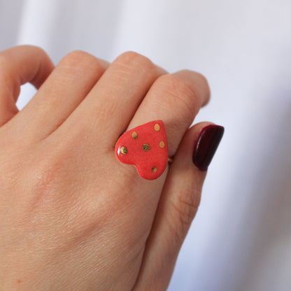 Anillo love rojo