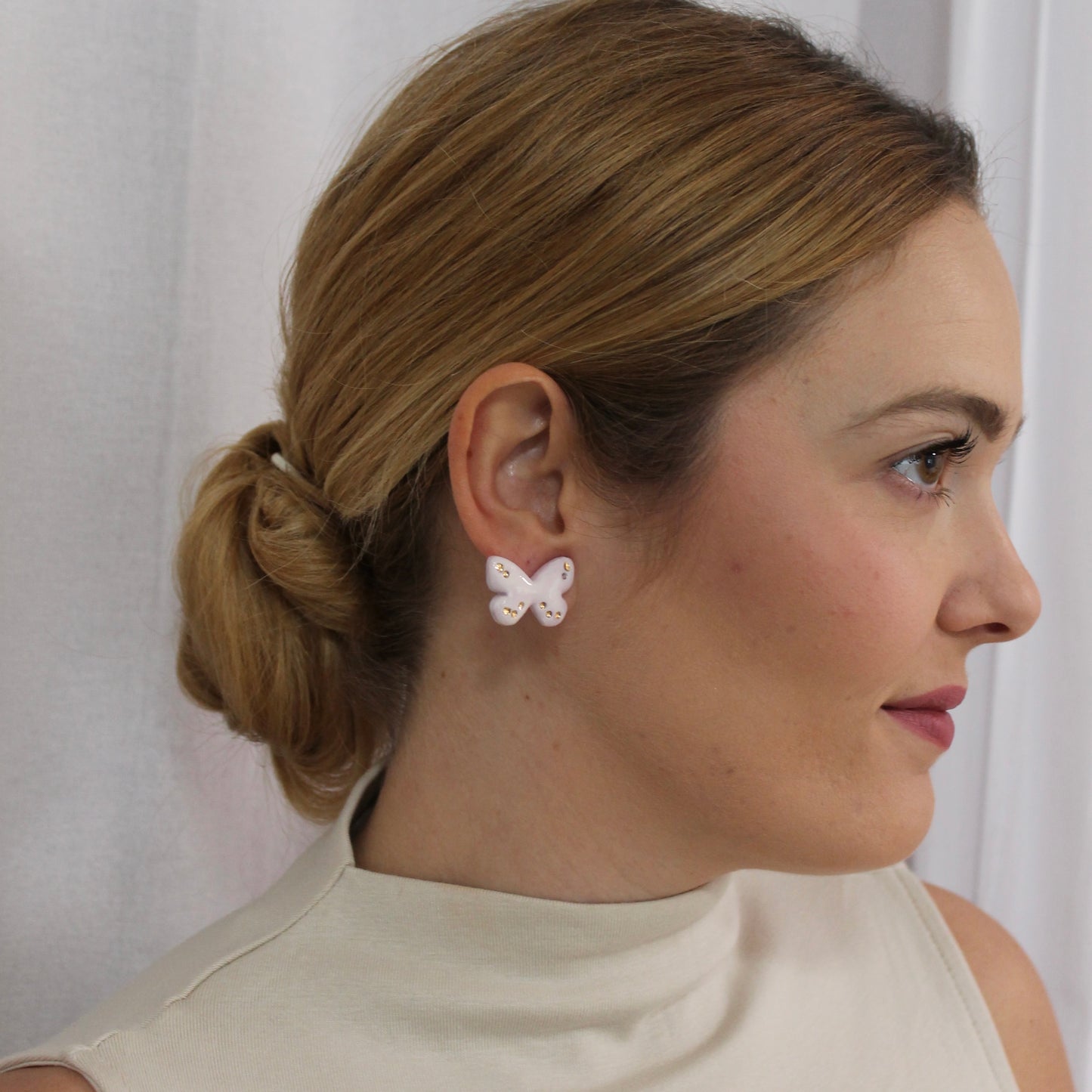 Mariposa rosa Gold 2