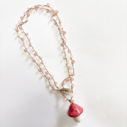 Collar cerámica seta
