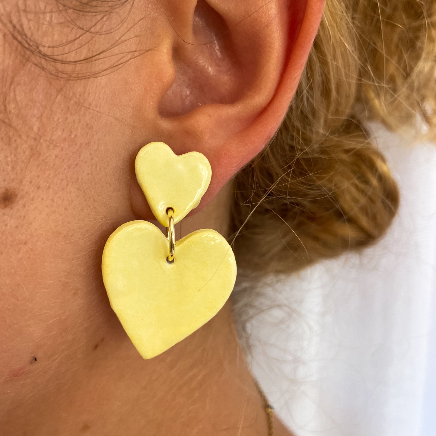 Corazón amarillo