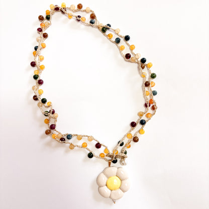 Collar cerámica Margarita