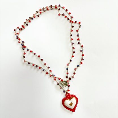 Collar corazón