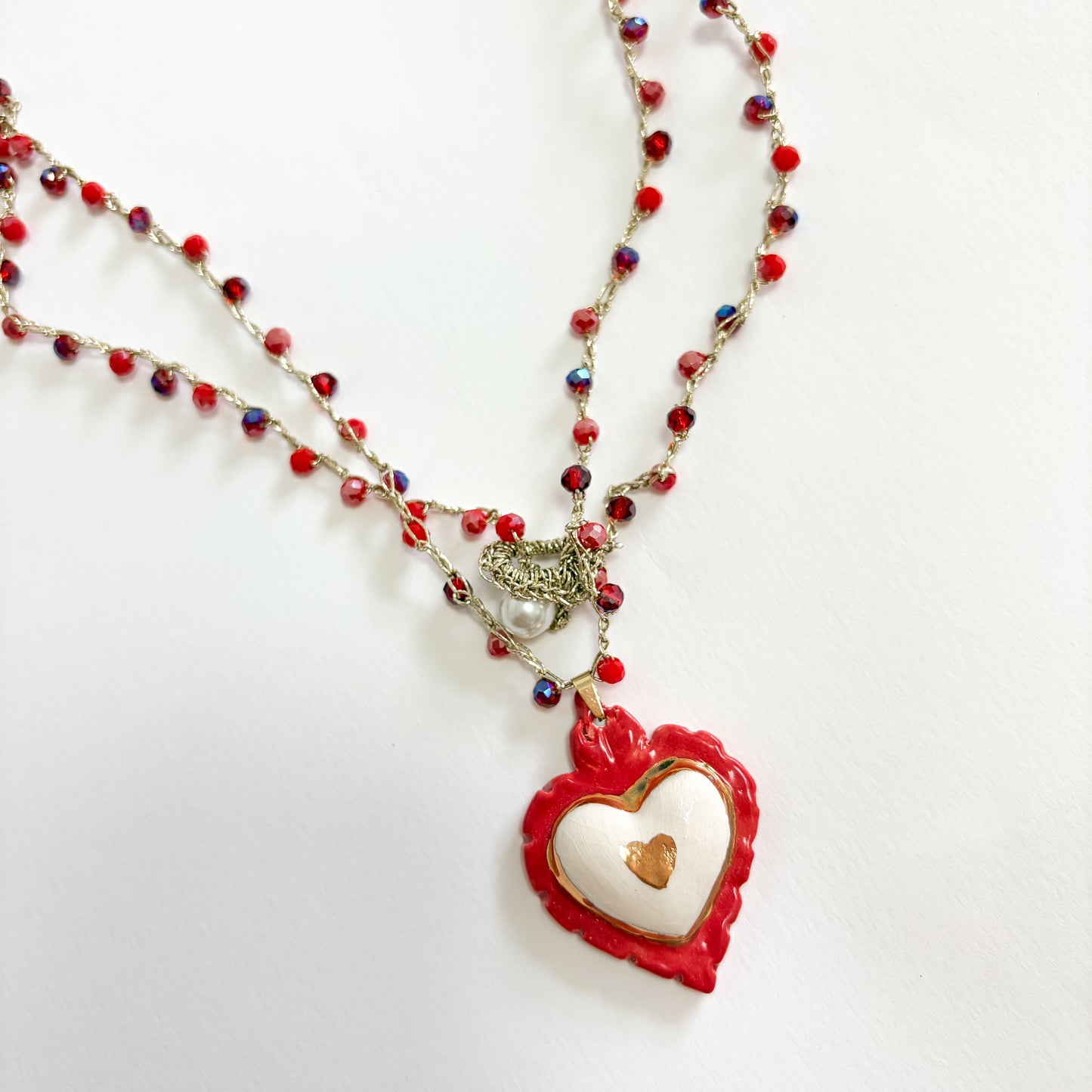 Collar corazón