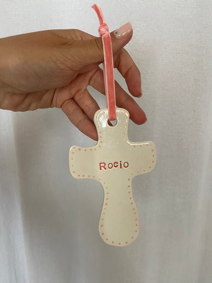 Cruz personalizada pequeña 13cm