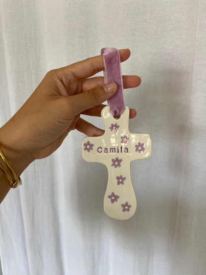 Cruz personalizada pequeña 13cm